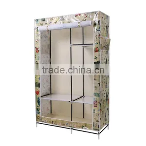 Double Door Living Room Wardrobe Design thumbnail-3