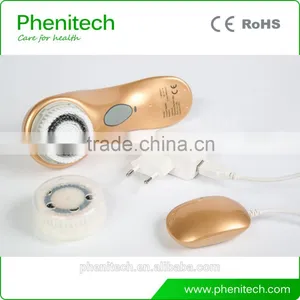 Rechargeable Waterproof Sonic Facial Brush Facial Cleansing Brush Supplier's Choice thumbnail-1
