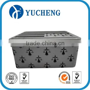 Custom Top Quality Recycle Metal Square Tin Can thumbnail-1