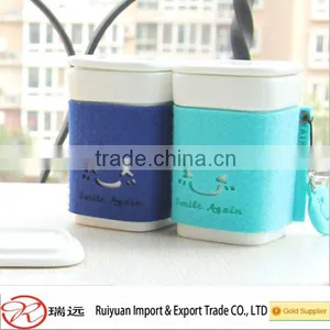 2016 Hot Sale Eco-friendly Practical Cheap Felt Cup Sleeve thumbnail-1