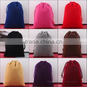 29 Sizes In Stock Custom Velvet Drawstring Printed Pouch Jewelry Velvet Pouches Wholesale Quality Choice thumbnail-1