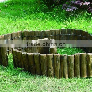 Wood Garden Log Roll thumbnail-1