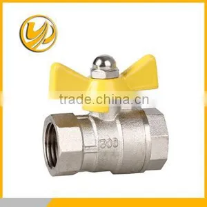 Yuhuan Manufacturer Nickel Palting Brass Ball Valve 1/2"-2" thumbnail-3