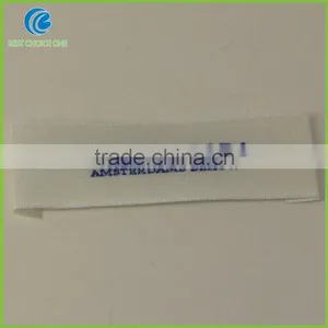 High Grade Custom Woven Labels For Clothing Center Folded Woven Tags thumbnail-3