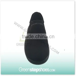 Genuine Leather Men's Black Shoes Loafers Casual Shoes thumbnail-2