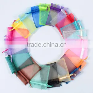 Decorated Organza Pouch,Custom Round Organza Pouch thumbnail-1