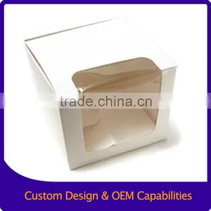 Customized Logo Corrugated White Box / White Paper Box thumbnail-6