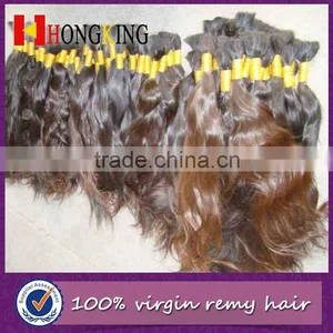 Wavy European Virgin Remy Hair Bulk thumbnail-1