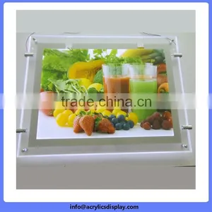 New Hot Fashion Latest Led Acrylic Light Box Round thumbnail-2