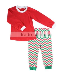 2016 Kaiyo Wholesale Boutique Halloween and Christmas Pajamas Boy and Girls Set Infant, Toddler, Children Clothing thumbnail-4