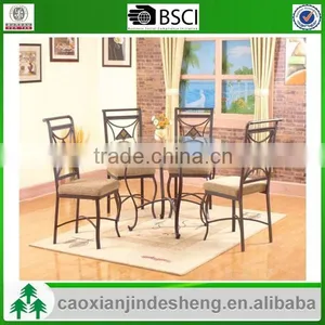 Fasion Design and Collapsible Metal Restaurant Table and Chairs thumbnail-5