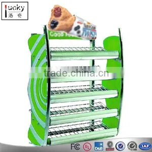 Hot Selling Store Retail Display Shelf Metal Food Stand Shop Shelf thumbnail-1