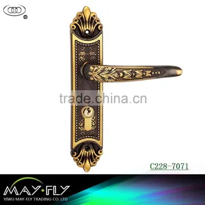 Luxury Tri-circle Brand Brass European Interior Room Door Lock;High-end European-style Door Lock Series thumbnail-3