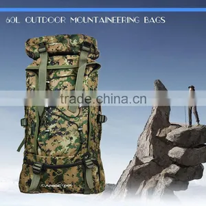 Wholesale Canvas Custom Hiking Backpack Mountaineering Bag,mountain Climbing Bag thumbnail-1