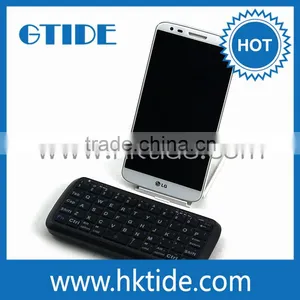 Wholesale 2 in 1 Combo Portable Mini Wireless Bluetooth 3.0 Qwerty Gaming Tablet Keyboard With Rechargeable 5000 MAh Power Bank thumbnail-4