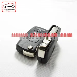 High Quatity Car Key for vw Romote 3 Button Key Shell for 5K0 959 753 AB vw Flip Remote Key Shell thumbnail-3