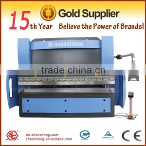 WE67K-160T/3200 High Precision Cnc Hydraulic Press Brake Machine thumbnail-1