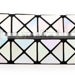 2016 Newest Design Lady Small Handbags With Plastic Check thumbnail-4