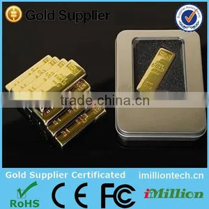 China Professional Manufacture Gold Bar Usb Flash Drive thumbnail-4