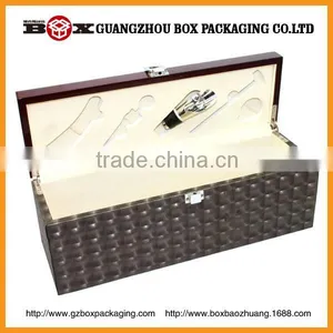 Wholesale High Quality Rectangle New Product Wooden Wine Box thumbnail-2