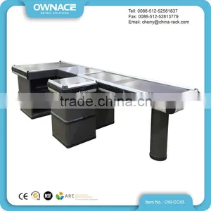 High Quality Supermarket Cashier Table Design For Sale thumbnail-2