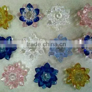 Pretty Popular Sale Crystal Flower, Crystal Lotus Flower, Crystal Decoration thumbnail-1