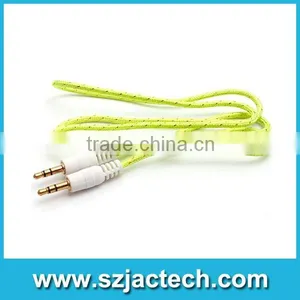 Audio Cable Car Stereo Cable 3.5mm Braided Audio Cable thumbnail-4