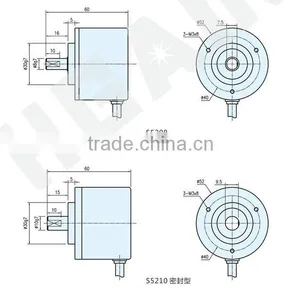 S52 Incremental Rotary Shaft Encoder thumbnail-2