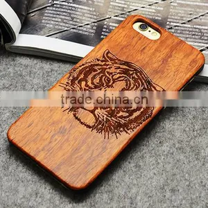 Custom for IPhone Case Engraving PC Real Rose Wood for IPhone Case Wholesale for IPhone 6 s Case thumbnail-4