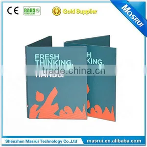 2014 Newest 1.8''/2.4''/2.8''/4.3'/7'/10'' TFT LCD Video Card / Video Brochure /video Book thumbnail-3