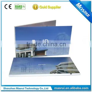 2015 New Arrival Custiomized Screen 2.4 - 10.1 Lcd Screen TV in a Card Video Brochure thumbnail-2