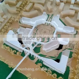 1/300 Urban Planning Project Design Maquette Scale Model thumbnail-2