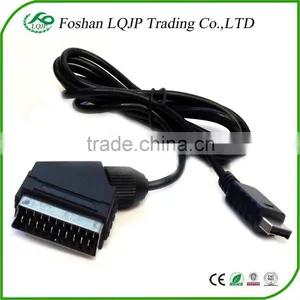 SCART Cable TV AV Cable Lead for Use for Play Station for PS1 for PS2 for PS3 Game Consoles AV Cable thumbnail-1