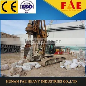 FAE Excellent Hydraulic Pile Driver! Well Crawler Rotary Drilling Rig FAR120! thumbnail-3