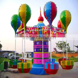 Outdoor Amusement Park Rotary and Swing Rides Samba Balloon Funfair Equipment for Kids thumbnail-6