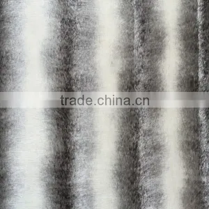 Strip Fake Fur Pattern Vinyl Wallpaper thumbnail-5