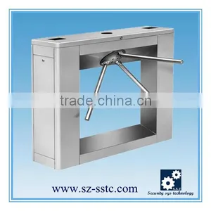 Relay Single Interface Stainless Steel Automatic Turnstile Barrier Gate thumbnail-1