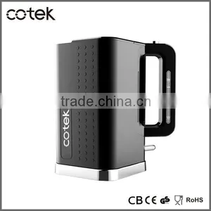 New Dots Design Hinged Lid With 2 Stage Opening System Plastic Kettle With CE/GS/ETL/CETL thumbnail-1