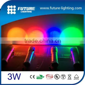 Gift Color Changing Flash and Strobe 3W RGB Led Torch Light Manufacturers thumbnail-1