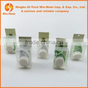 2015 Best Selling Plastic Green Handle Face Cleaning Non-electric Facial Brush thumbnail-2
