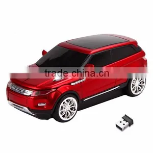 Best Christmas Gift Car Shape Mouse Wireless Usb Charging for Computer and Laptop thumbnail-1