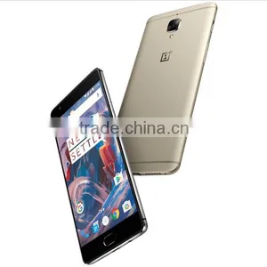 In Stock! Oneplus 3 6GB RAM 64GB ROM Snapdragon 820 MSM8996 Quad Core 5.5" HD Android 6.0 4G LTE Fingerprin GPS Mobile Phonet thumbnail-1