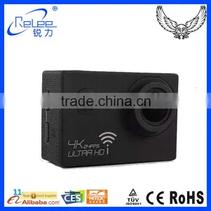 2016 Wholesale Full HD Real 4k Ultra HD Underwater Wifi Video Action Camera With H.264 thumbnail-5