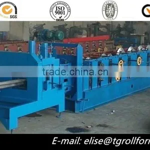 Automatic Z Purlin Quick Interchangable Cold Roll Forming Machine Production Line thumbnail-2