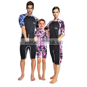 Shorty One Piece Children's UV Protection Lycra Rash Guard C1606 thumbnail-1