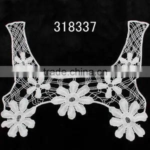 Cotton Embroidered Crochet Lace Collar thumbnail-2