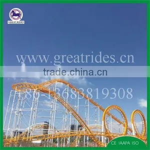 Amusement Park Large Size Roller Coaster for Sale thumbnail-2