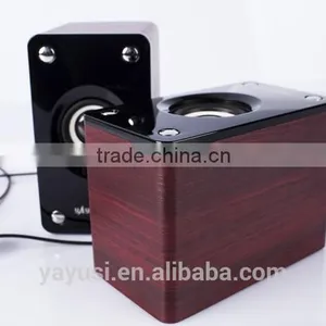 China Factory Directory Sale Cheapest OEM Computer Wooden Speaker thumbnail-1