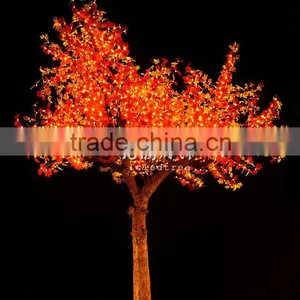 Led Outdoor Maple Leaf Lighted Trees thumbnail-2