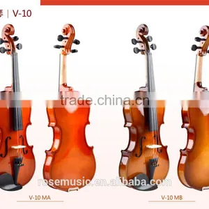 Hot Sale Girl Palying Violin Cheapest Maple Chinese Violin Deviser V10 thumbnail-2